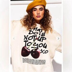 Dressed in LaLa Oversized Sweatshirt